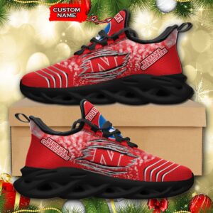 NCAA Nebraska Cornhuskers Max Soul Sneaker Custom Name 66 M12RTT6995