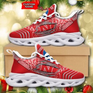 NCAA Nebraska Cornhuskers Max Soul Sneaker Custom Name 66 M12RTT6995