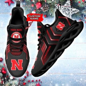 NCAA Nebraska Cornhuskers Max Soul Sneaker Custom Name 69HTN2318