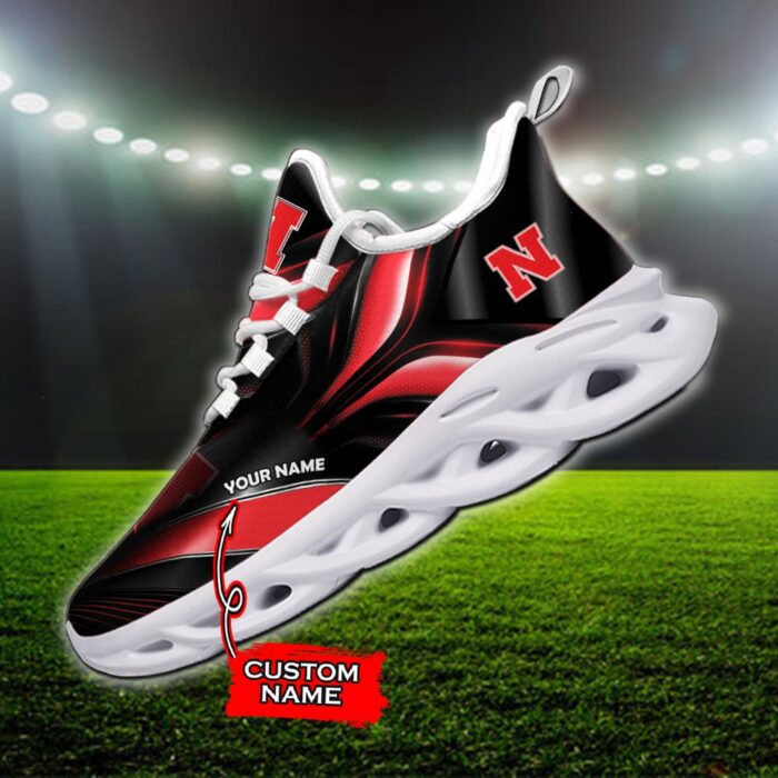 NCAA Nebraska Cornhuskers Max Soul Sneaker Custom Name 84TTMSNCAA8418