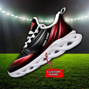 NCAA Nebraska Cornhuskers Max Soul Sneaker Custom Name 85