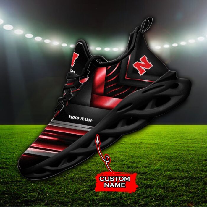 NCAA Nebraska Cornhuskers Max Soul Sneaker Custom Name 86