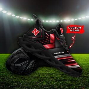 NCAA Nebraska Cornhuskers Max Soul Sneaker Custom Name 86