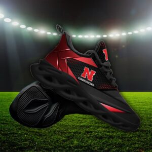 NCAA Nebraska Cornhuskers Max Soul Sneaker Custom Name 87