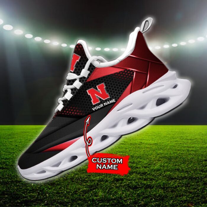 NCAA Nebraska Cornhuskers Max Soul Sneaker Custom Name C15 CH1