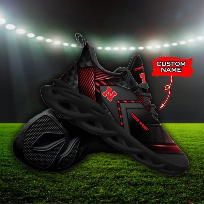 NCAA Nebraska Cornhuskers Max Soul Sneaker Custom Name Fan Gift