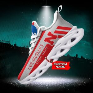 NCAA Nebraska Cornhuskers Max Soul Sneaker Custom Name Style 1HTN7033