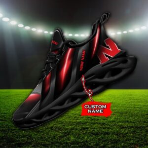 NCAA Nebraska Cornhuskers Max Soul Sneaker Custom Name Ver 1