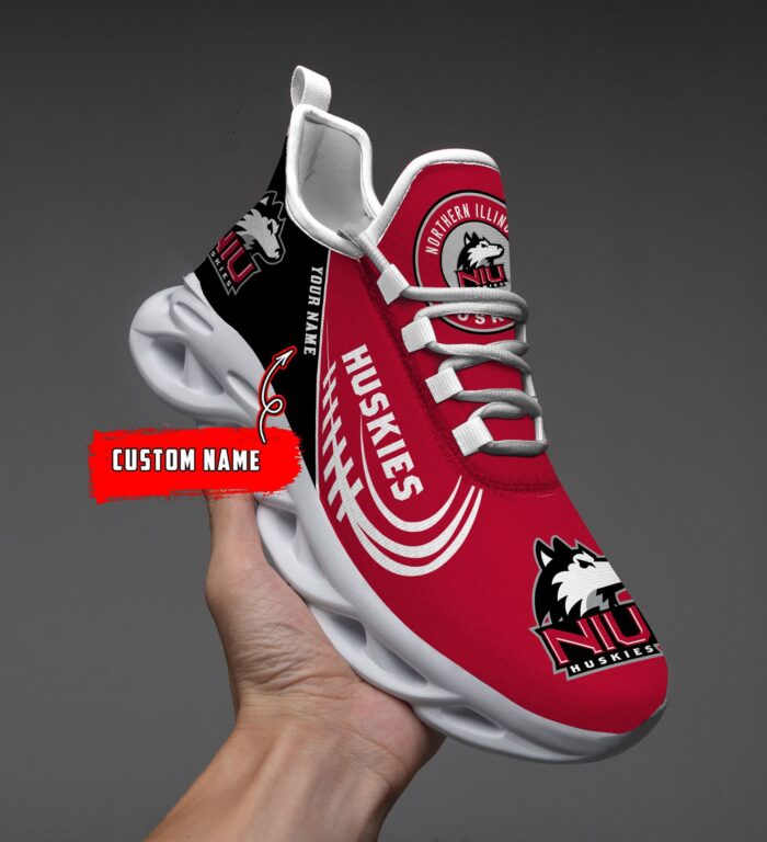 NCAA Northern Illinois Huskies Max Soul Sneaker Custom Name 05 M12