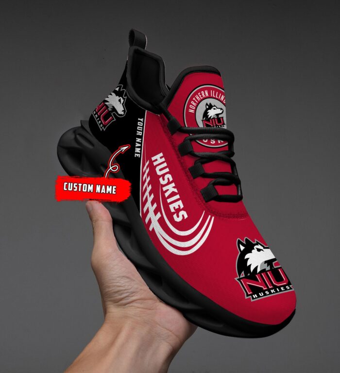 NCAA Northern Illinois Huskies Max Soul Sneaker Custom Name 05 M12