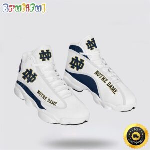 NCAA Notre Dame Air Jordan 13 Printed Logo JD 13