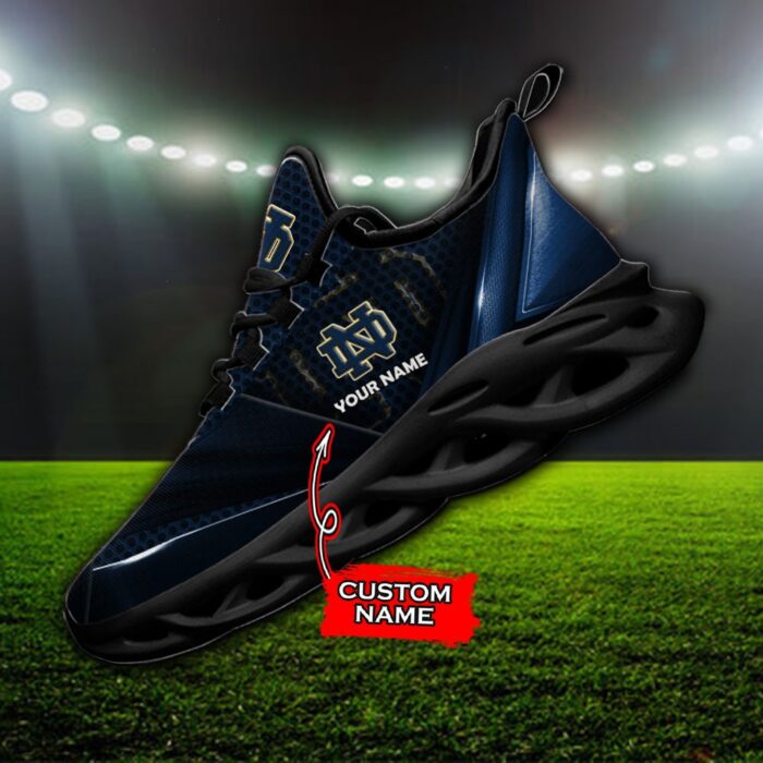 NCAA Notre Dame Fighting Irish Max Soul Sneaker Custom Name