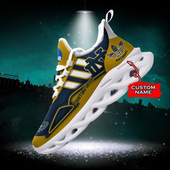 NCAA Notre Dame Fighting Irish Max Soul Sneaker Custom Name 34 M12HTN3278