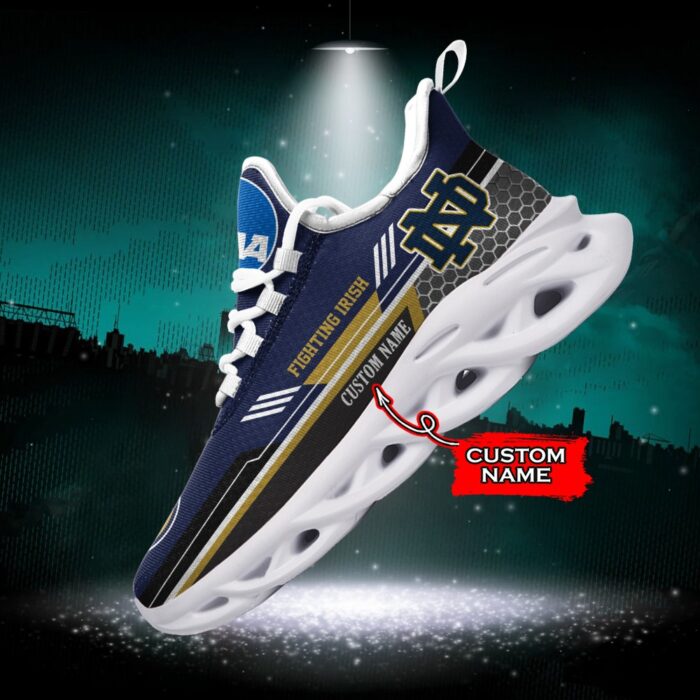 NCAA Notre Dame Fighting Irish Max Soul Sneaker Custom Name 47 M12RTT3739