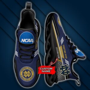 NCAA Notre Dame Fighting Irish Max Soul Sneaker Custom Name 47 M12RTT3739