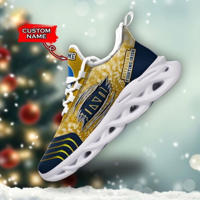 NCAA Notre Dame Fighting Irish Max Soul Sneaker Custom Name 66 M12RTT6996