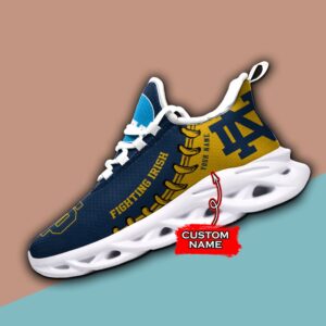 NCAA Notre Dame Fighting Irish Max Soul Sneaker Custom Name 85TK19