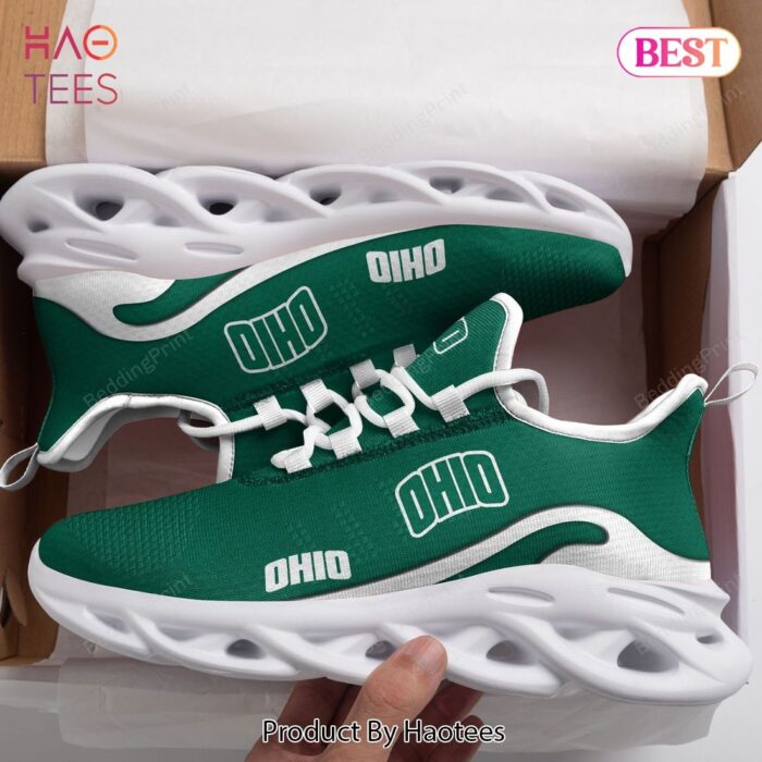 NCAA Ohio Bobcats Green Color Max Soul Shoes