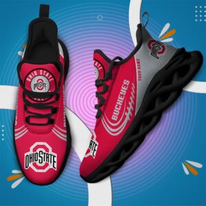 NCAA Ohio State Buckeyes Max Soul Sneaker Custom Name 05 M12