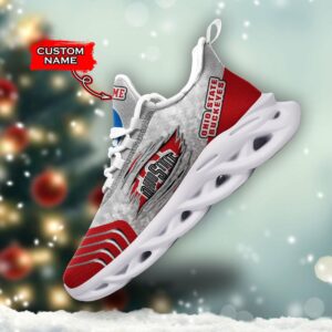 NCAA Ohio State Buckeyes Max Soul Sneaker Custom Name 66 M12RTT6997