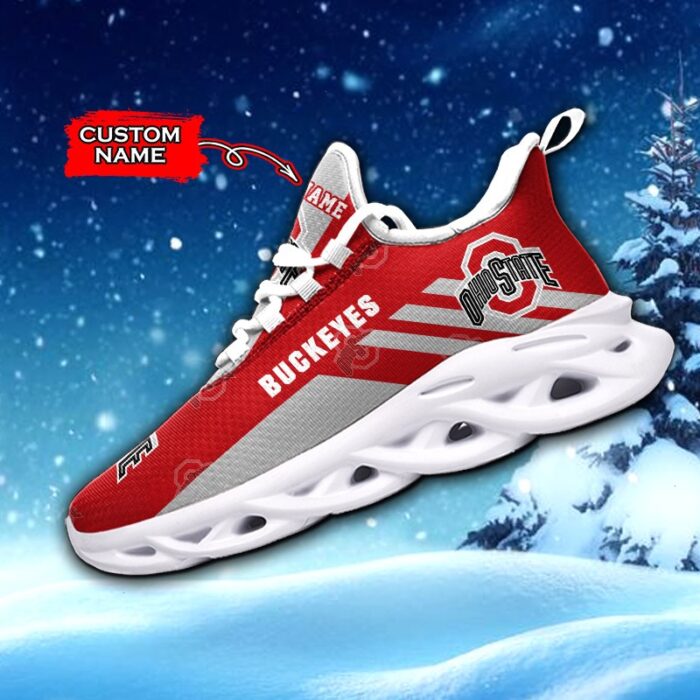 NCAA Ohio State Buckeyes Max Soul Sneaker Custom Name 67 M12HTN4355