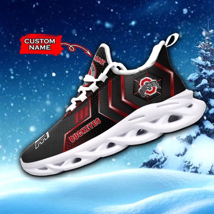 NCAA Ohio State Buckeyes Max Soul Sneaker Custom Name 69HTN2320