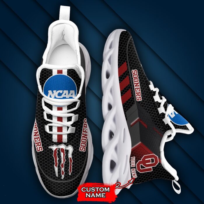 NCAA Oklahoma Sooners Max Soul Sneaker Custom Name 43 M1RTT4203