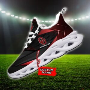 NCAA Oklahoma Sooners Max Soul Sneaker Custom Name C15 CH1