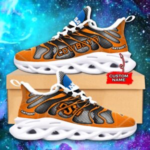 NCAA Oklahoma State Cowboys Max Soul Sneaker Custom Name 48 M1