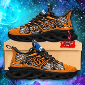 NCAA Oklahoma State Cowboys Max Soul Sneaker Custom Name 48 M1