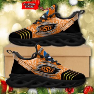 NCAA Oklahoma State Cowboys Max Soul Sneaker Custom Name 66 M12RTT6999