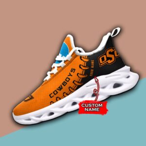 NCAA Oklahoma State Cowboys Max Soul Sneaker Custom Name 85TK22