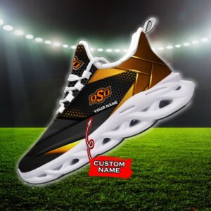 NCAA Oklahoma State Cowboys Max Soul Sneaker Custom Name C15 CH1