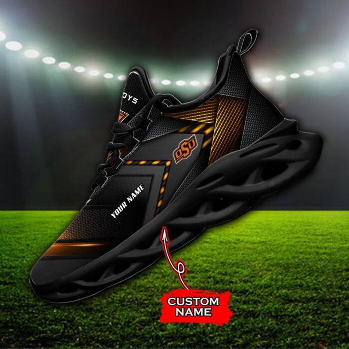 NCAA Oklahoma State Cowboys Max Soul Sneaker Custom Name Fan Gift