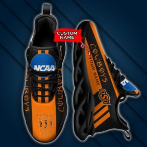 NCAA Oklahoma State Cowboys Max Soul Sneaker Custom Name Style 1HTN7037