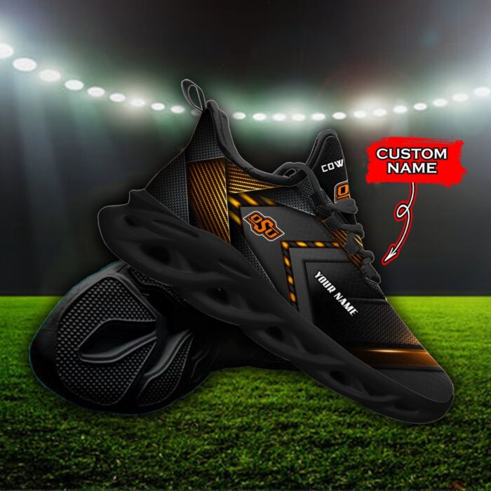 NCAA Oklahoma State Cowboys Max Soul Sneaker Custom Name Ver 3