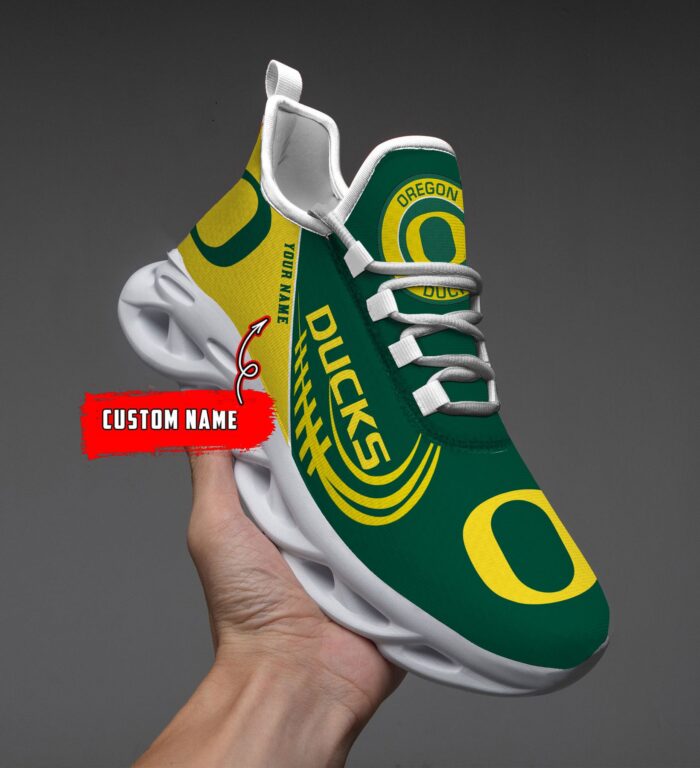 NCAA Oregon Ducks Max Soul Sneaker Custom Name 05 M12