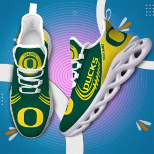 NCAA Oregon Ducks Max Soul Sneaker Custom Name 05 M12