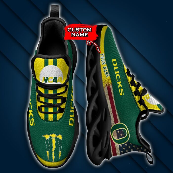 NCAA Oregon Ducks Max Soul Sneaker Custom Name 42 M1