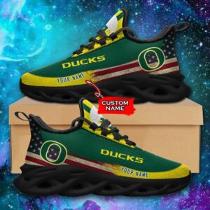 NCAA Oregon Ducks Max Soul Sneaker Custom Name 42 M1