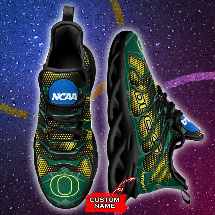 NCAA Oregon Ducks Max Soul Sneaker Custom Name 48 M1