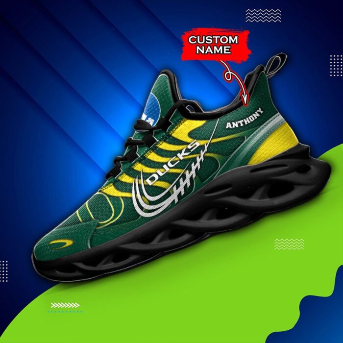 NCAA Oregon Ducks Max Soul Sneaker Custom Name 65 M12HTN4330