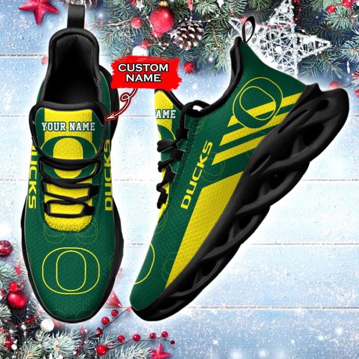 NCAA Oregon Ducks Max Soul Sneaker Custom Name 67 M12HTN4358