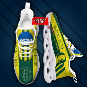 NCAA Oregon Ducks Max Soul Sneaker Custom Name Style 1