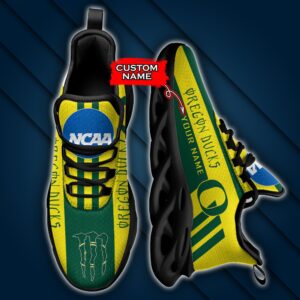 NCAA Oregon Ducks Max Soul Sneaker Custom Name Style 1