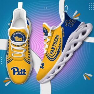 NCAA Pittsburgh Panthers Max Soul Sneaker Custom Name 05 M12