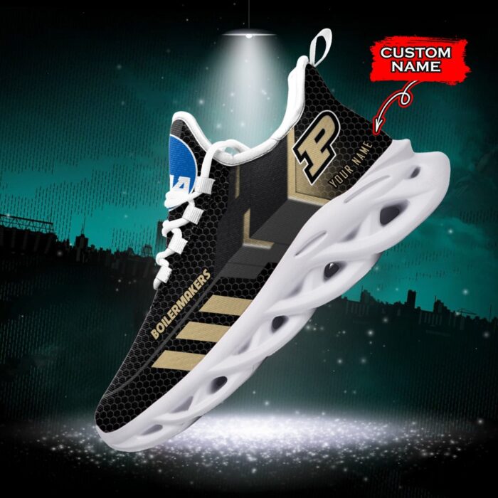 NCAA Purdue Boilermakers Max Soul Sneaker Custom Name 43 M1RTT4206