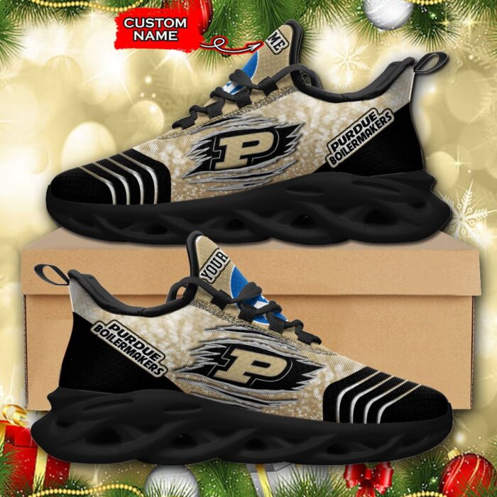 NCAA Purdue Boilermakers Max Soul Sneaker Custom Name 66 M12RTT7001