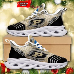 NCAA Purdue Boilermakers Max Soul Sneaker Custom Name 66 M12RTT7001