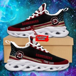 NCAA South Carolina Gamecocks Max Soul Sneaker Custom Name 42 M1